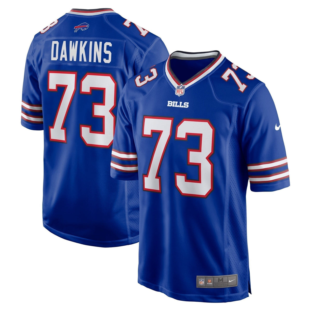 Dion Dawkins Buffalo Bills  Game   Jersey - Royal
