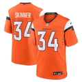 JL Skinner Denver Broncos  Team Game Jersey -  Orange