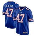 Christian Benford Buffalo Bills  Game Jersey - Royal