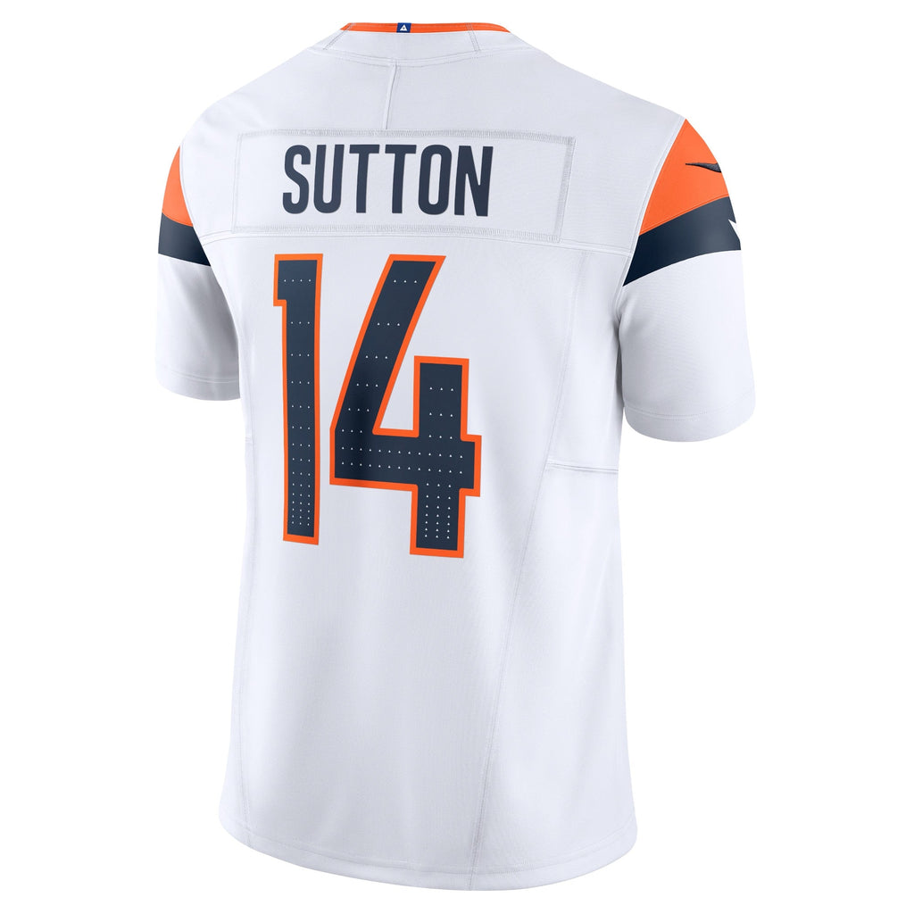 Courtland Sutton Denver Broncos  Mile High Collection Vapor F.U.S.E. Limited Jersey - White