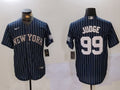 Men's New York Yankees Aaron Judge #99 Navy Player Jersey1