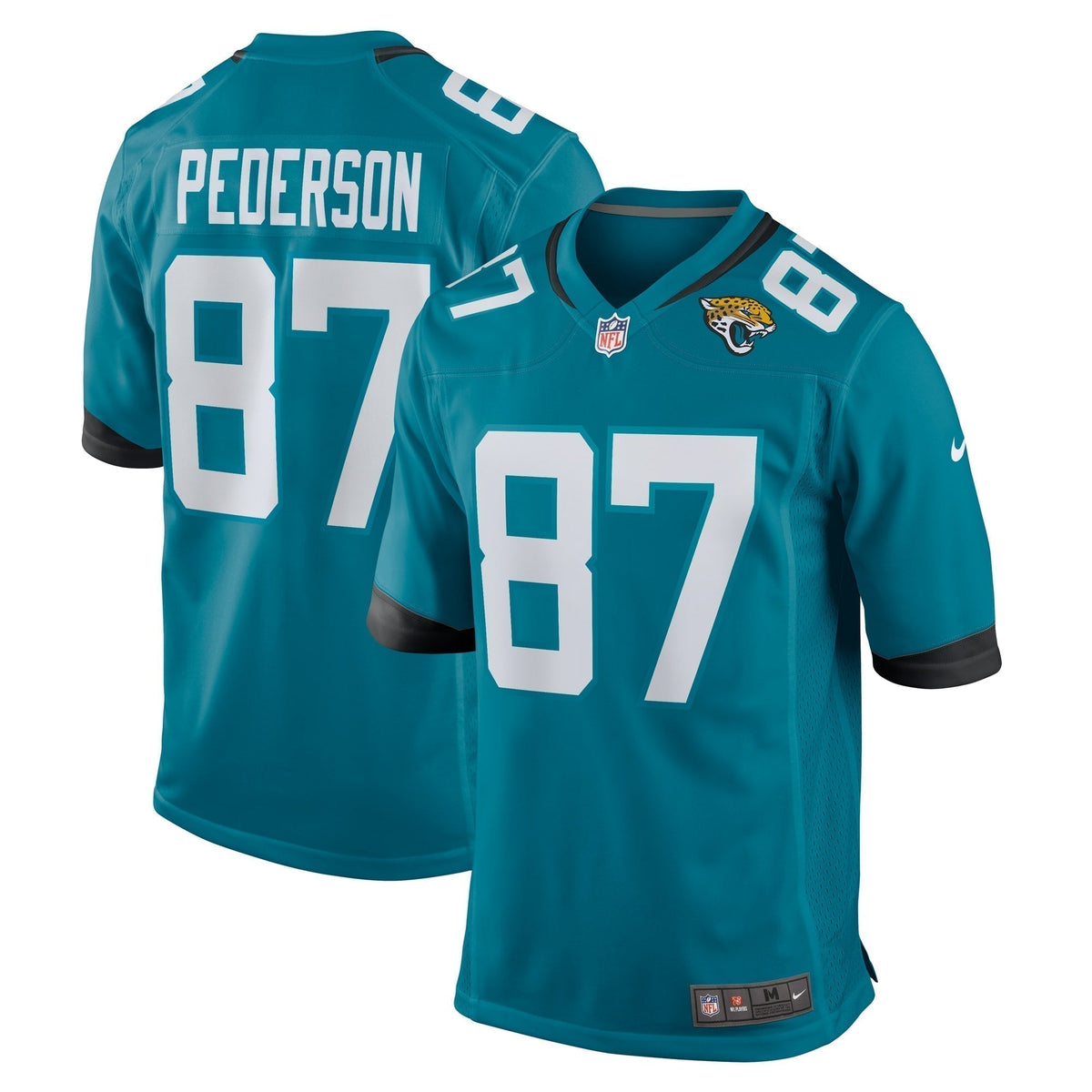 Josh Pederson Jacksonville Jaguars  Team Game Jersey -  Teal