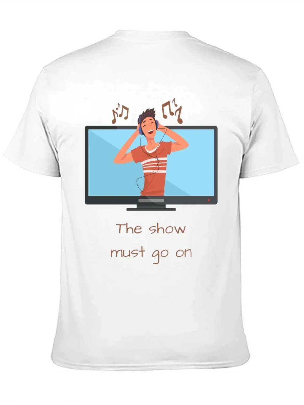 The Show Must Go On Graphic Tee