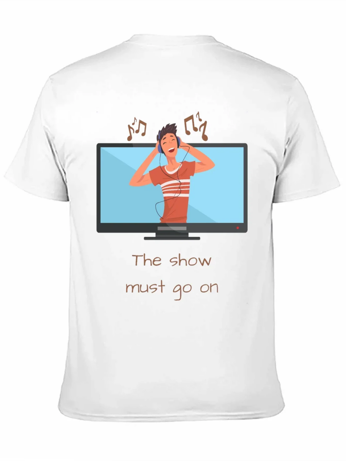 The Show Must Go On Graphic Tee