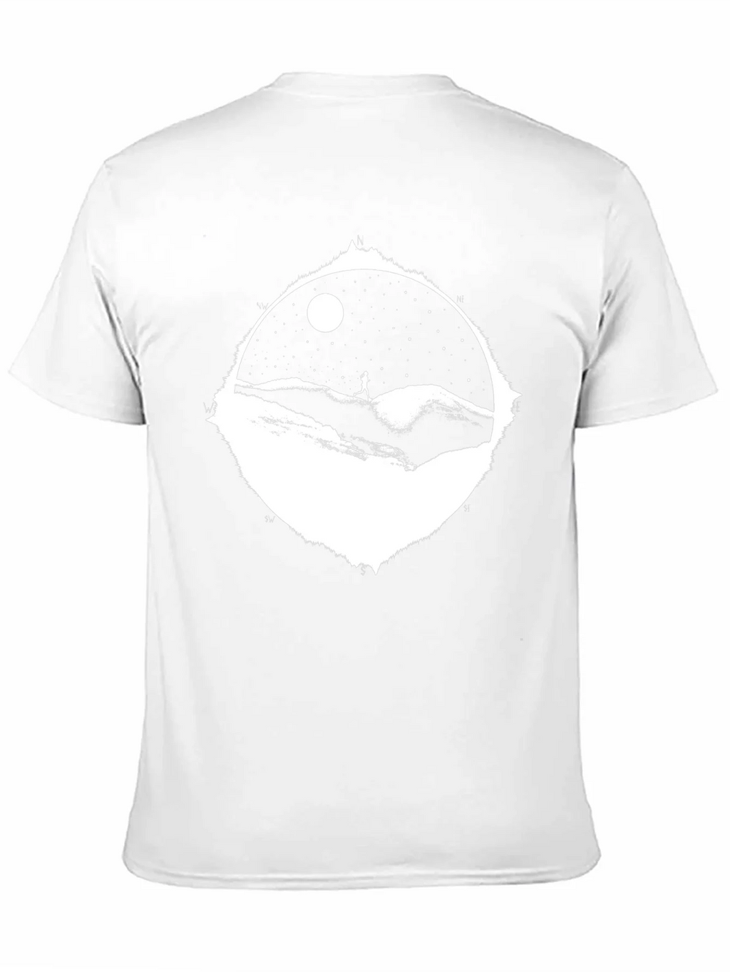 Starry Night Run T-Shirt - Black Cotton Tee
