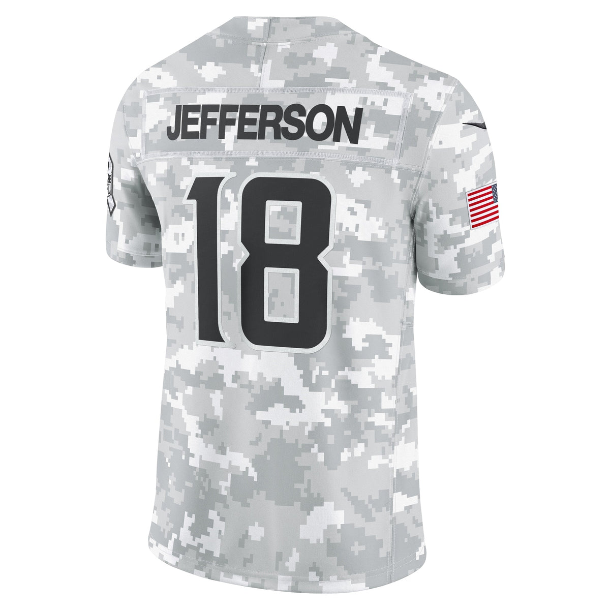 Justin Jefferson Minnesota Vikings  2024 Salute to Service Limited Jersey - Arctic Camo