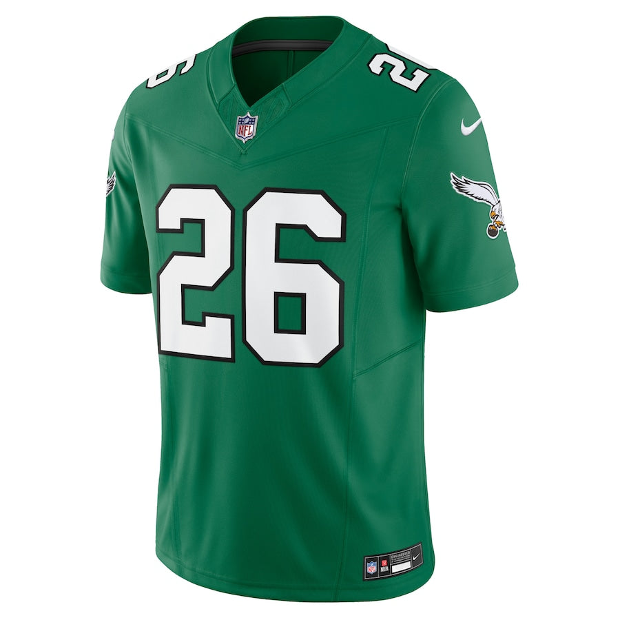 Saquon Barkley Midnight Green Philadelphia Eagles Vapor F.U.S.E. Limited Jersey