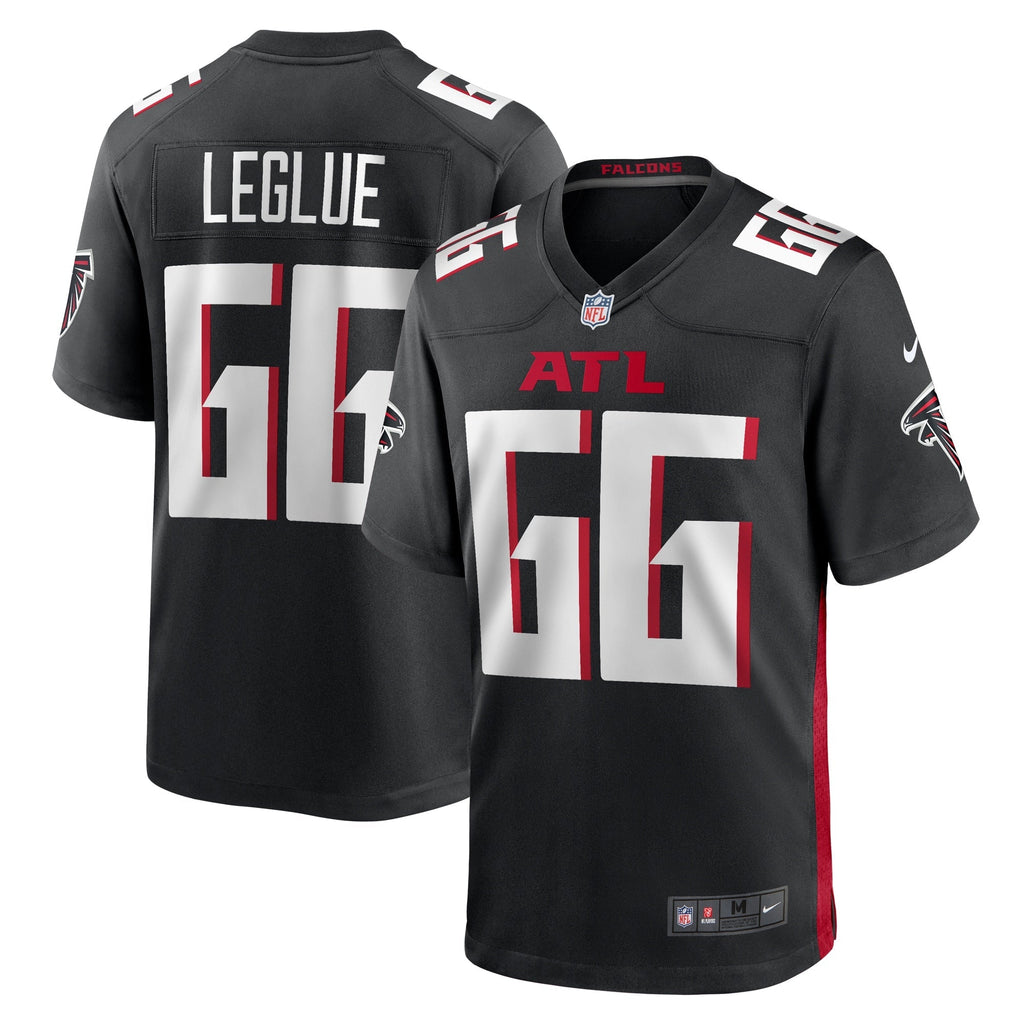 John Leglue Atlanta Falcons  Team Game Jersey -  Black
