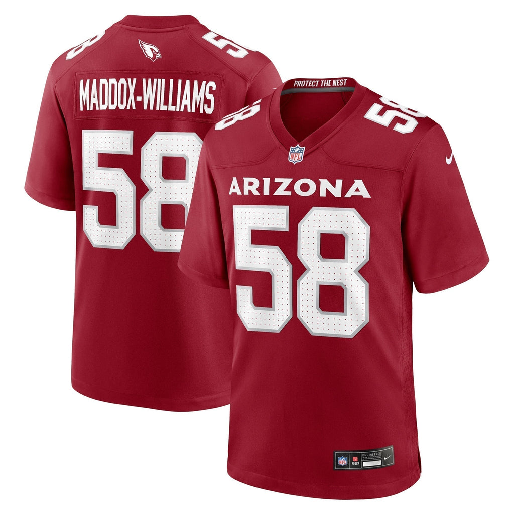 Tyreek Maddox-Williams Arizona Cardinals   Game Jersey -  Cardinal