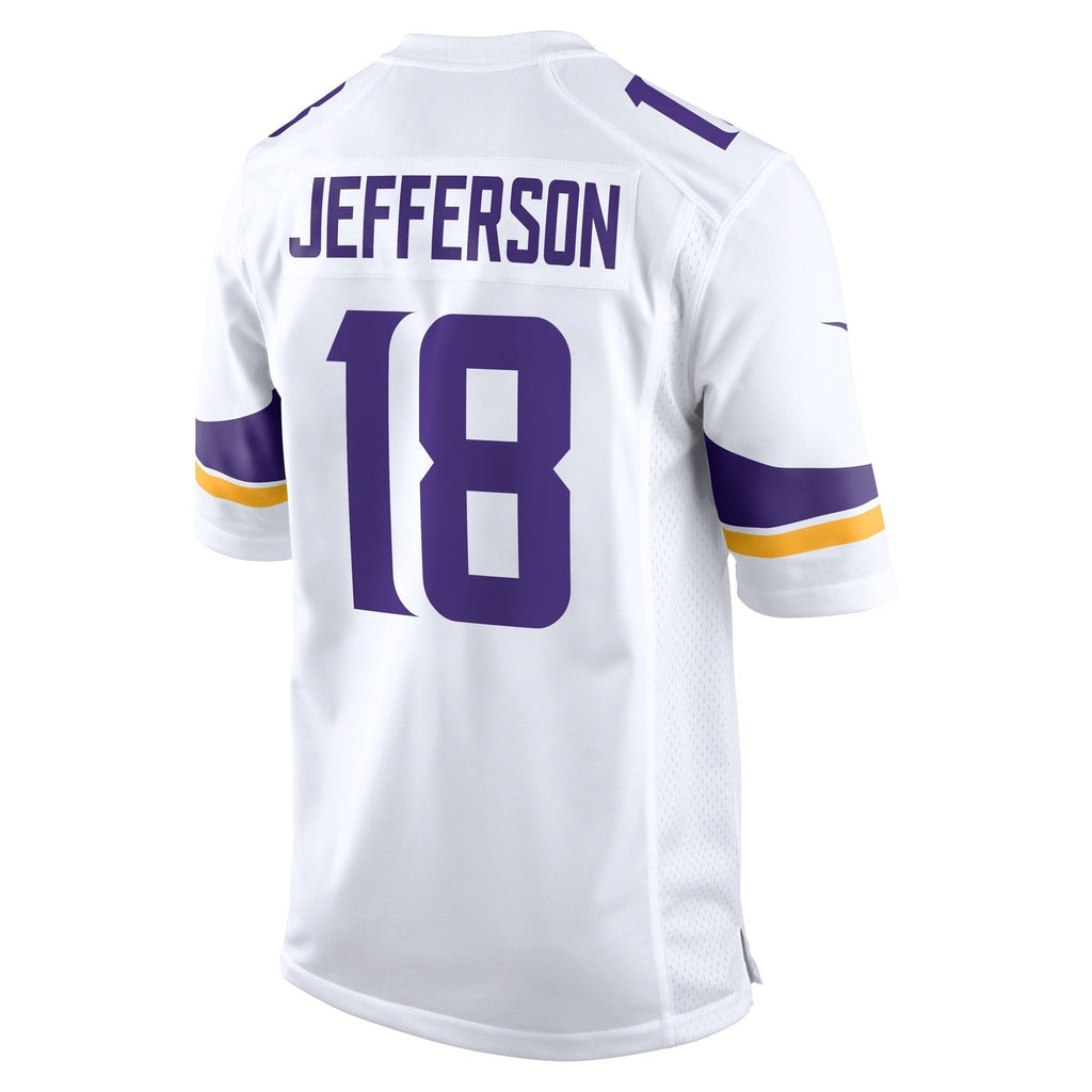 Justin Jefferson Minnesota Vikings  Game   Jersey - White