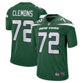 Micheal Clemons New York Jets  Game   Jersey - Gotham Green