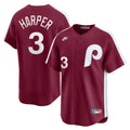 Bryce Harper Philadelphia Phillies Cooperstown Limited Jersey – Red