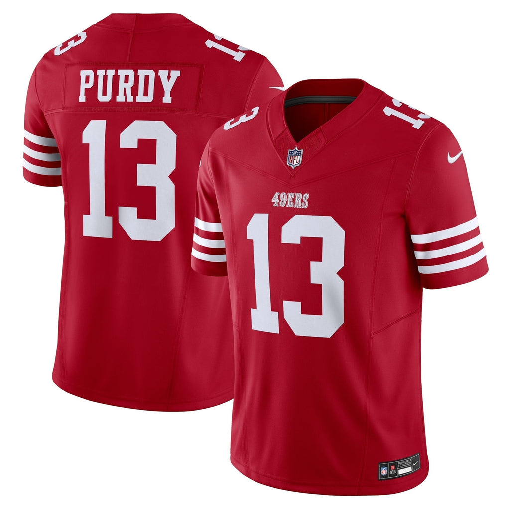 Brock Purdy San Francisco 49ers  Vapor F.U.S.E. Limited Jersey - Scarlet