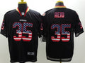 Men's San Francisco 49ers Eric Reid #35 Black Game Jersey1