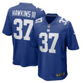 Tre Hawkins New York Giants   Game Jersey -  Royal