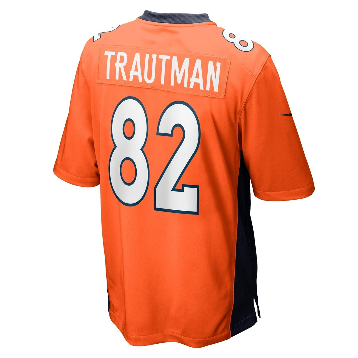 Adam Trautman Denver Broncos  Team Game Jersey -  Orange