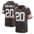 Greg Newsome II Cleveland Browns  Game Jersey - Brown
