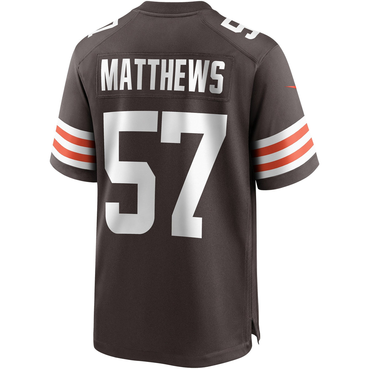 Clay Matthews Cleveland Browns  Game Retired   Jersey - Brown