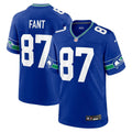 Noah Fant Seattle Seahawks  Throwback   Game Jersey - Royal