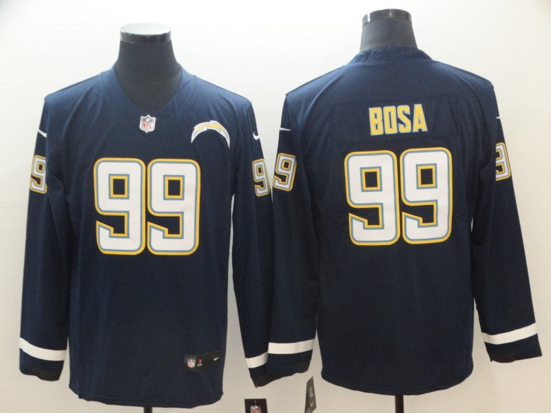 Men's Los Angeles Chargers Joey Bosa #99 Navy Game Player Jersey1