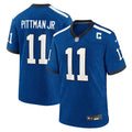 Indiana Nights Michael Pittman Jr. Indianapolis Colts  Alternate Game Jersey - Blue