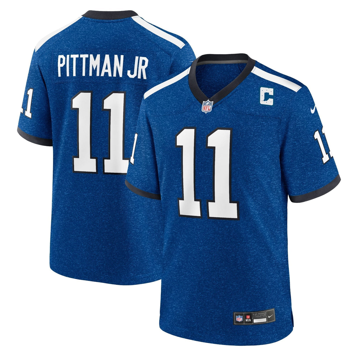 Indiana Nights Michael Pittman Jr. Indianapolis Colts  Alternate Game Jersey - Blue
