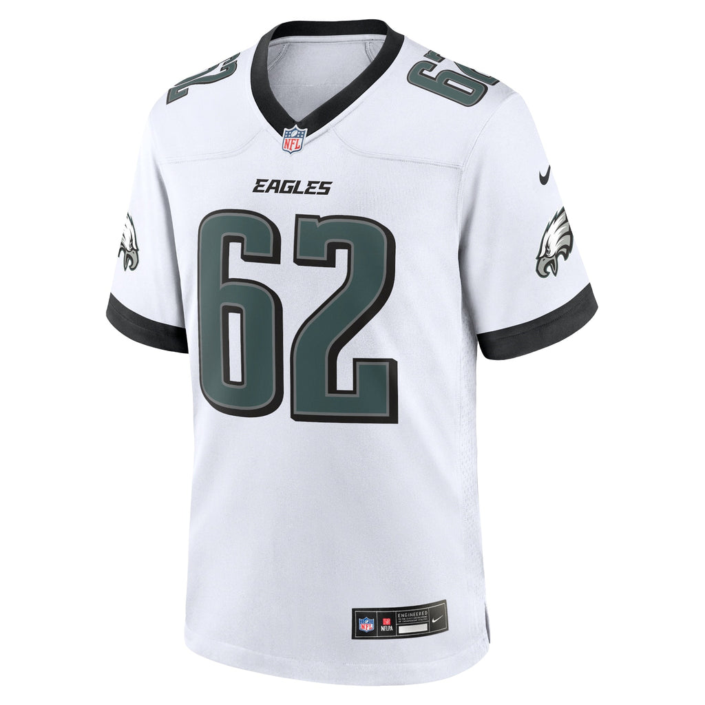 Jason Kelce Philadelphia Eagles  White Game Jersey - White