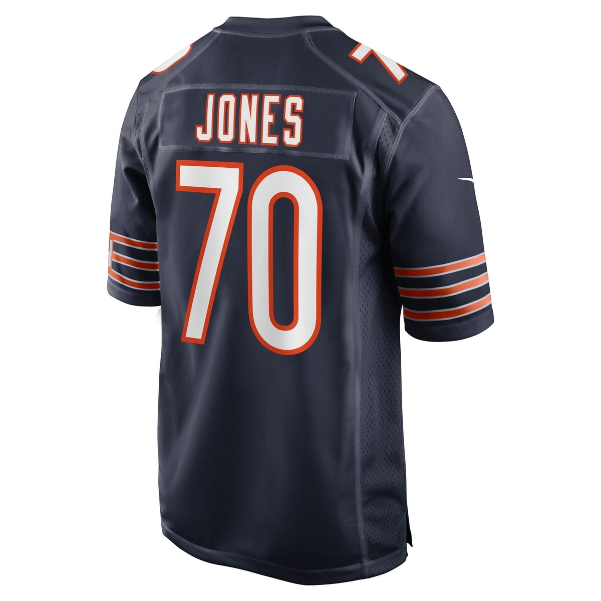 Braxton Jones Chicago Bears  Game   Jersey - Navy