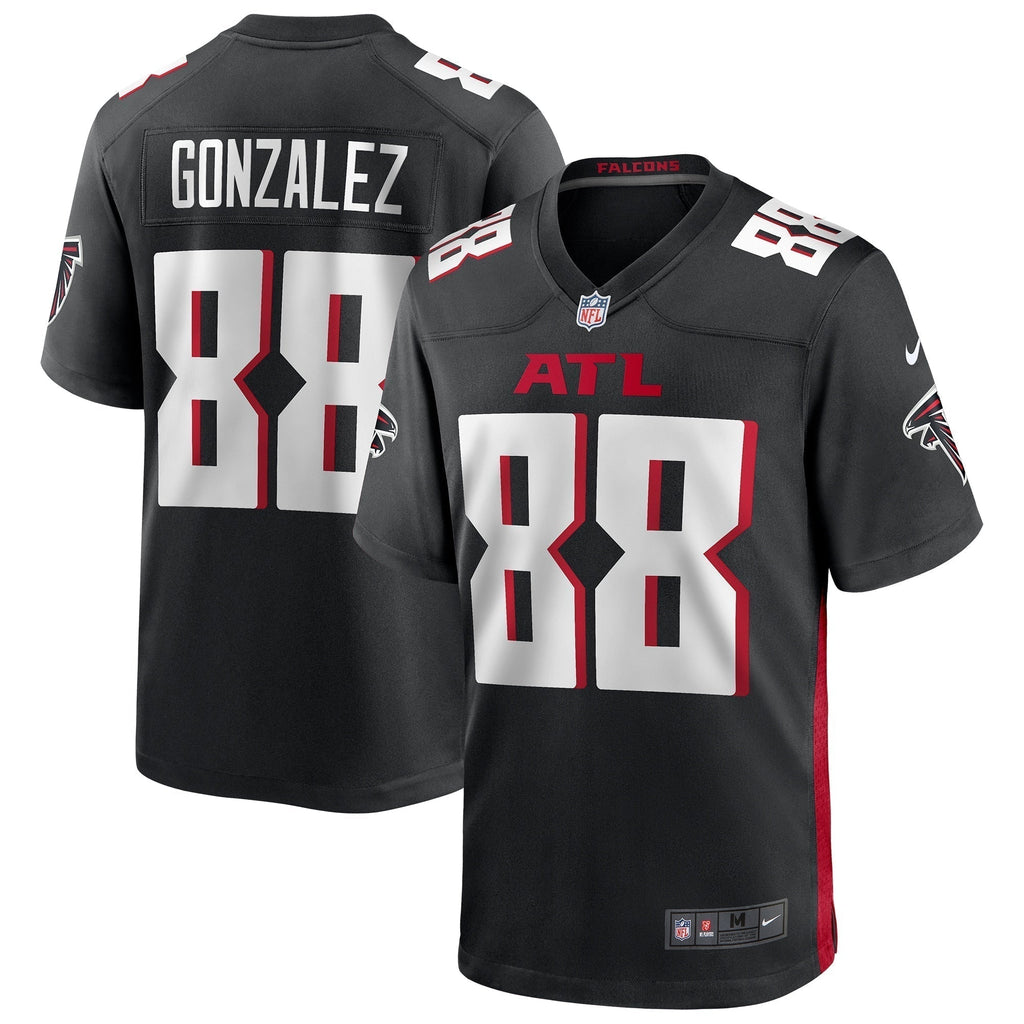 Tony Gonzalez Atlanta Falcons  Game Retired   Jersey - Black
