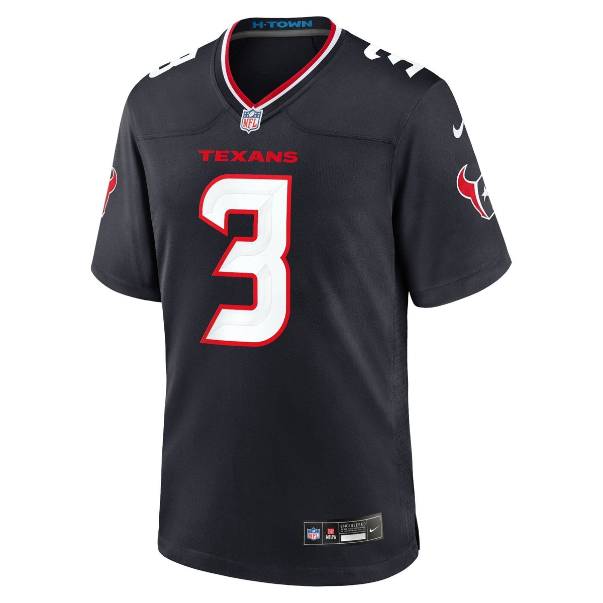 Tank Dell Houston Texans  Game Jersey - Navy