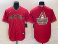 Men's Arizona Diamondbacks Red Replica Player Jersey1