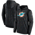 Men's Miami Dolphins  2021 Salute to Service Hoodie1 Black