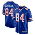 Zach Davidson Buffalo Bills  Game   Jersey - Royal
