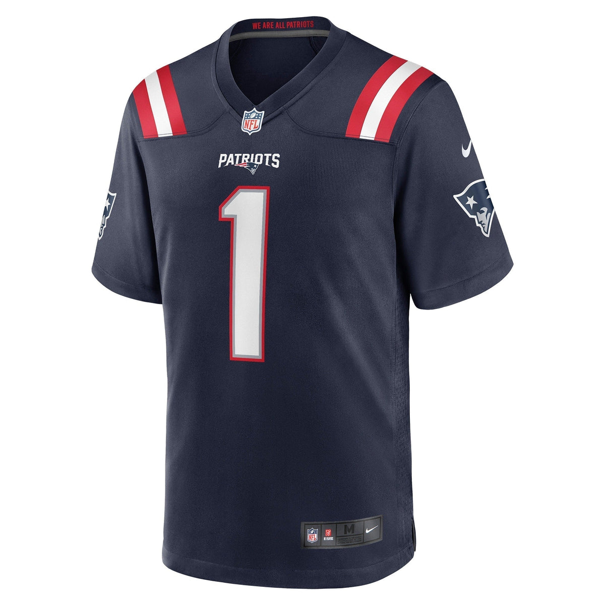 DeVante Parker New England Patriots  Game Jersey - Navy
