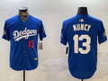 Men's Los Angeles Dodgers Max Muncy #13 Royal Game Player Jersey1