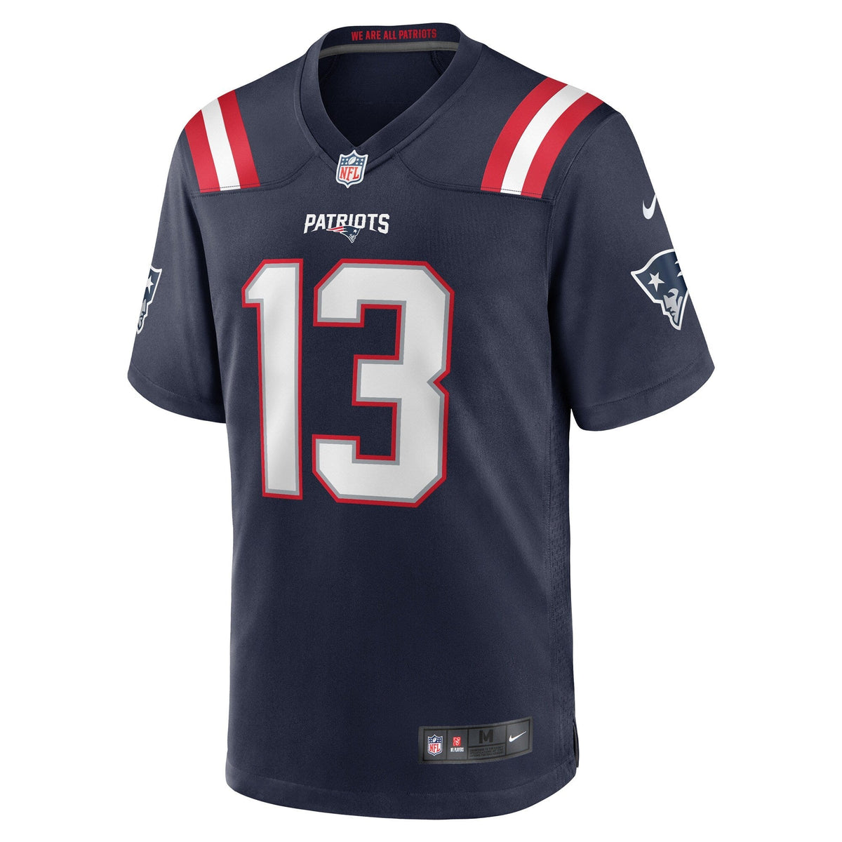 Jack Jones New England Patriots  Game   Jersey - Navy