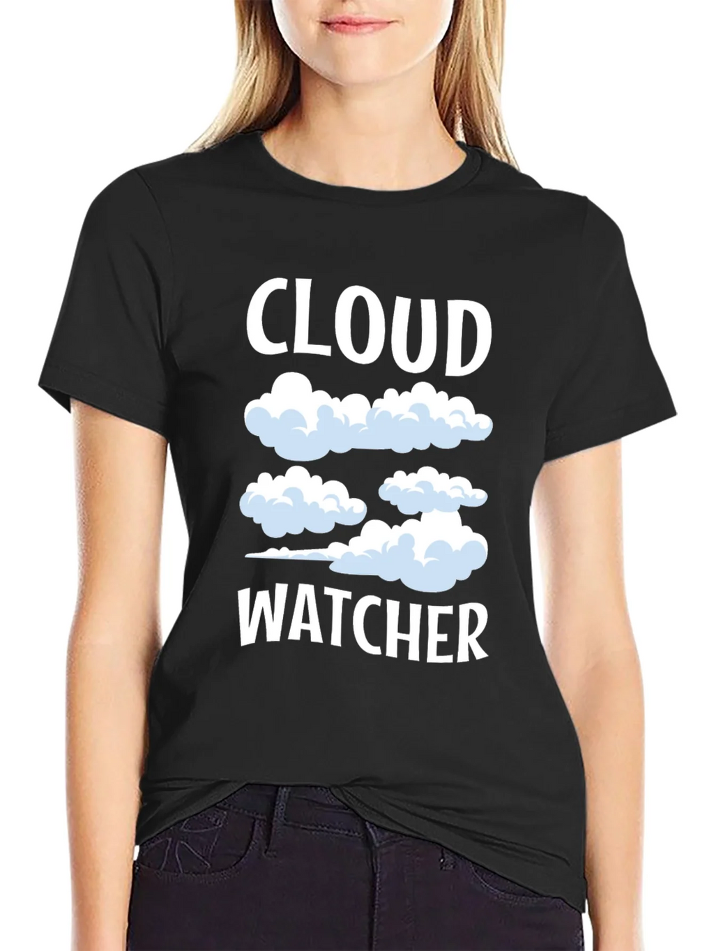 Cloud Watcher Graphic Tee - Sky Gazing T-Shirt