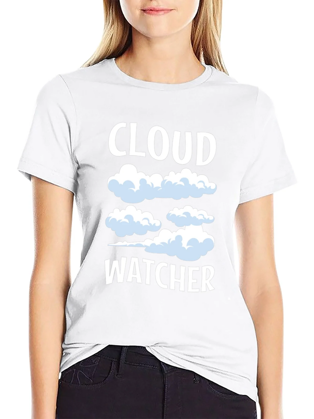 Cloud Watcher Graphic Tee - Sky Gazing T-Shirt