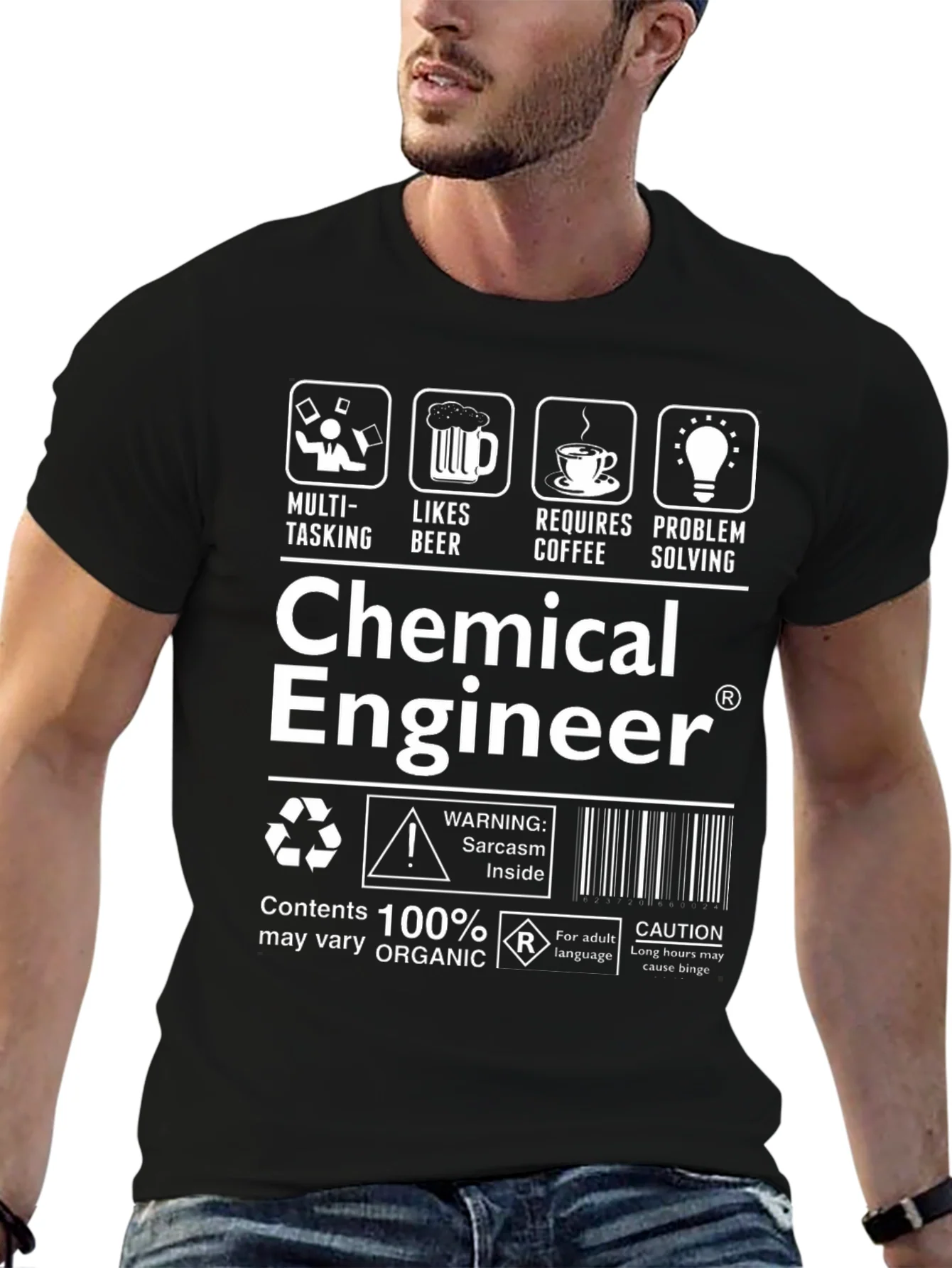Chemical Engineer T-Shirt: Sarcasm Inside!