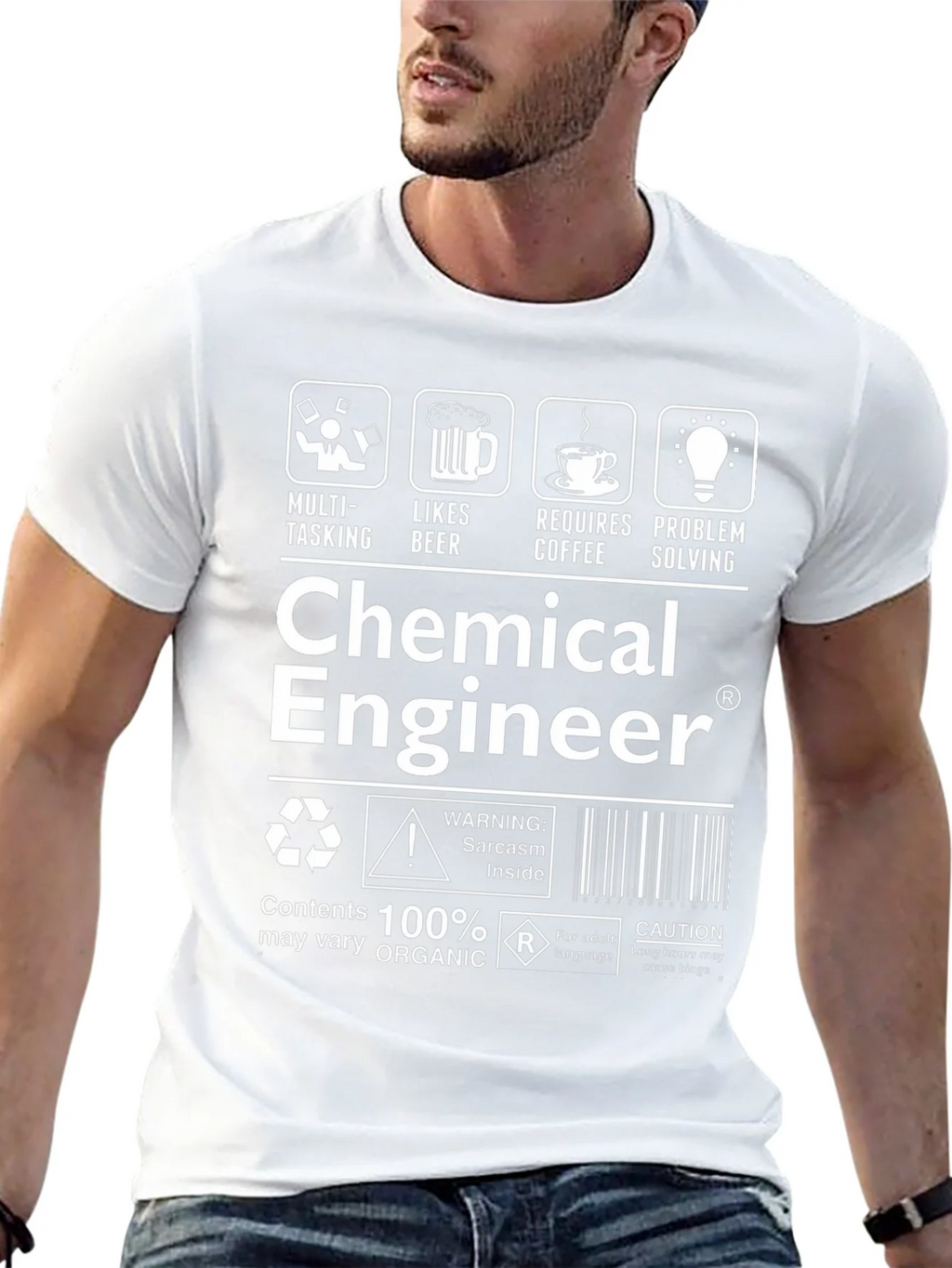 Chemical Engineer T-Shirt: Sarcasm Inside!