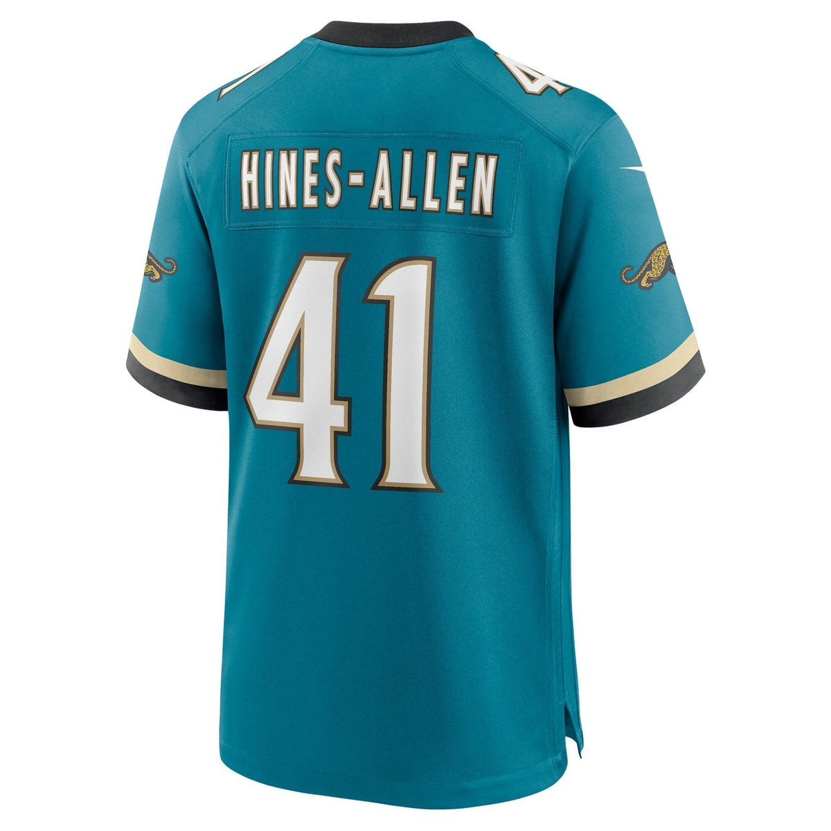 Josh Hines-Allen Jacksonville Jaguars  Prowler Throwback   Game Jersey - Teal