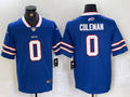 Men's Buffalo Bills Keon Coleman #0 Royal 2024  Draft Player Game Jersey1