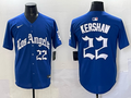 Men's Los Angeles Dodgers Clayton Kershaw #22 Royal Alternate Game Jersey