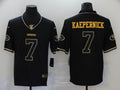 Men's San Francisco 49ers Colin Kaepernick #7 Black Authentic Game Jersey1