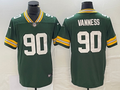 Men's Green Bay Packers Lukas Van Ness #90 Green 2023  Draft First Round Pick Game Jersey1
