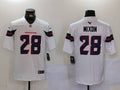 Men's Houston Texans Joe Mixon #28 White Game Jersey