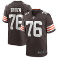 Lou Groza Cleveland Browns  Game Retired   Jersey - Brown