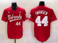 Men's Nebraska Huskers Gabe Swansen #44 Red Replica Player Jersey