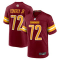 Men's Washington Commanders Josh Conerly Jr.  Burgundy 2025  Draft First Round Pick Game Jersey