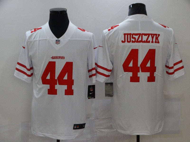Men's San Francisco 49ers Kyle Juszczyk #44 White Game Jersey1